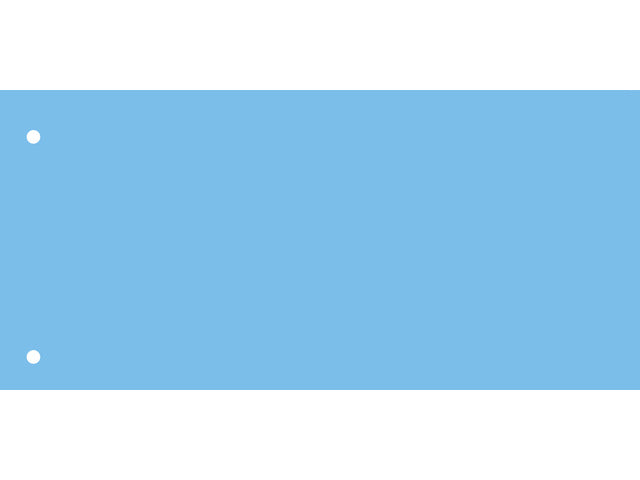 Scheidingsstrook Kangaro 2-gaats 240x105mm 180 grams RC blauw