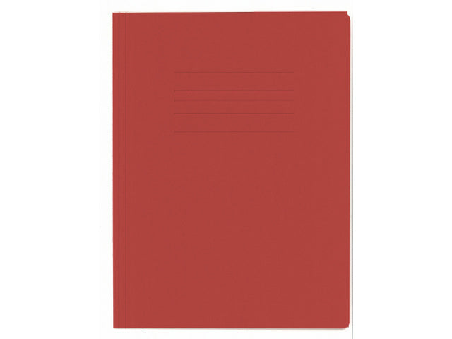 Dossiermap Kangaro folio 240 grams gerecycled karton rood