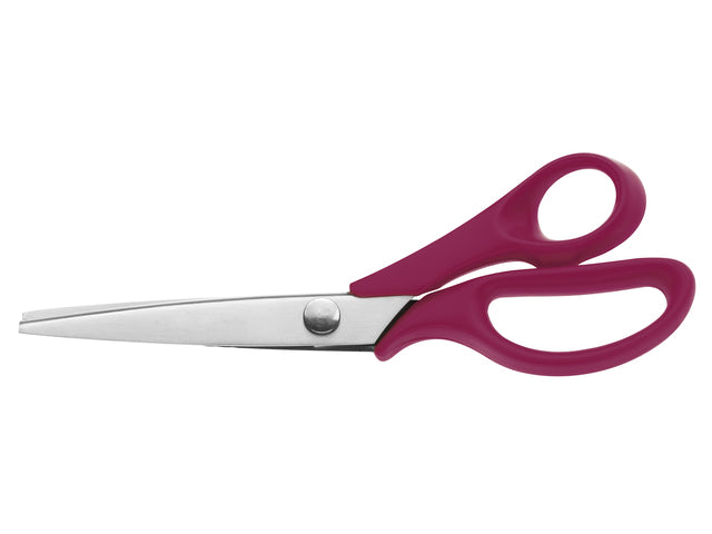 Kartelschaar Clauss 21cm kunststof magenta handgreep