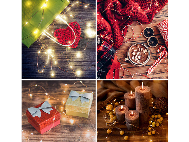 Lichtslinger Clauss LED 100 Led's 10m met USB aansluiting 5 volt met afstandsbediening