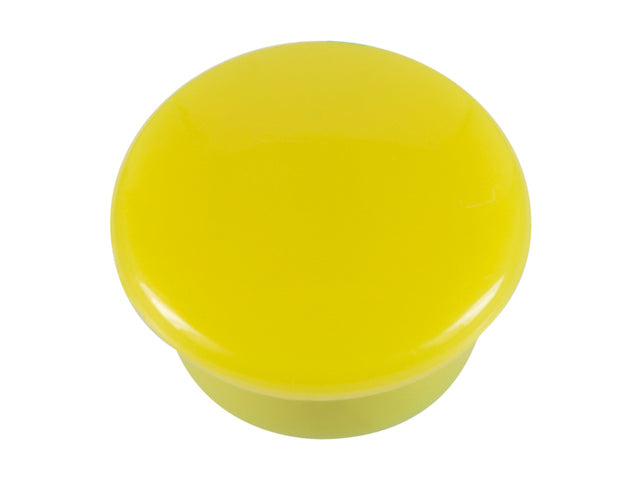 Magneet Westcott geel pak à 10st. Ø 15x8mm, 100g