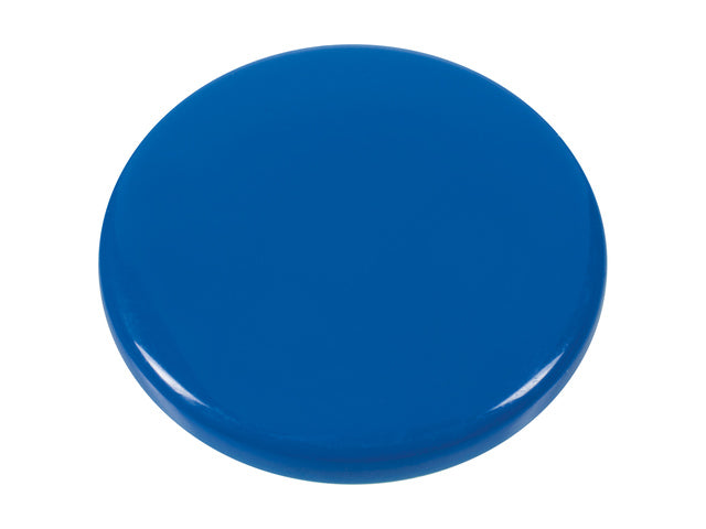 Magneet Westcott blauw pak à 10st. Ø 30x8mm, 900g