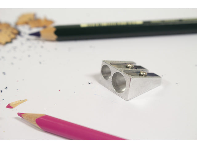 Puntenslijper aluminium dubbel kegelvorm