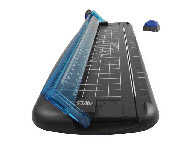 Rolsnijder Westcott 30 cm zwart/blauw