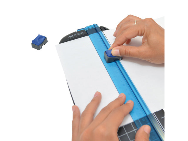 Rolsnijder Westcott 30 cm zwart/blauw