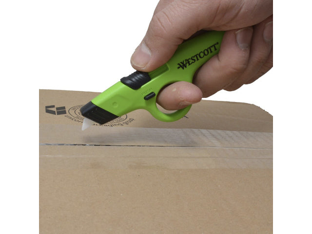 Snijmes Westcott keramisch Safety met vingergat groen