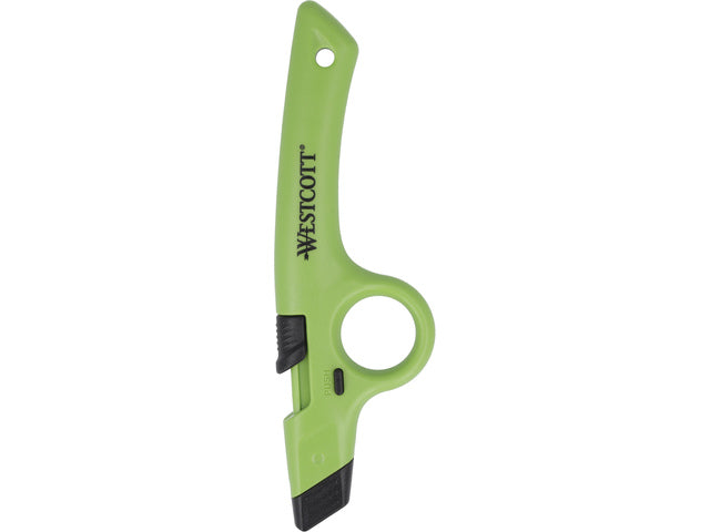 Snijmes Westcott keramisch Safety met vingergat groen