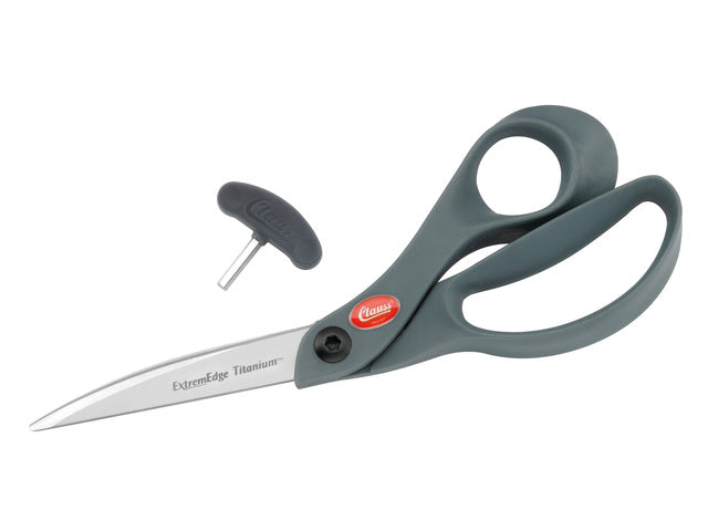 Schaar Clauss Extreme Edge 23cm titaniumnitride gebonden