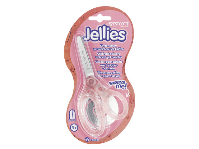 Jellyschaar Westcott 13cm met ronde punt in assorti kleuren