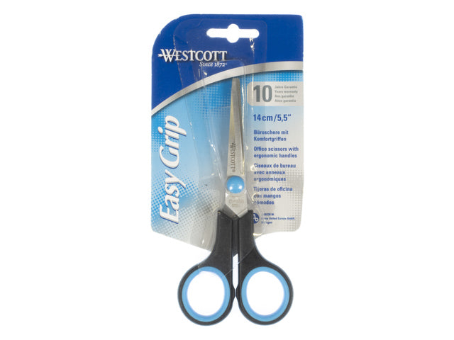 Schaar Westcott 14cm Easy Grip RVS soft grip
