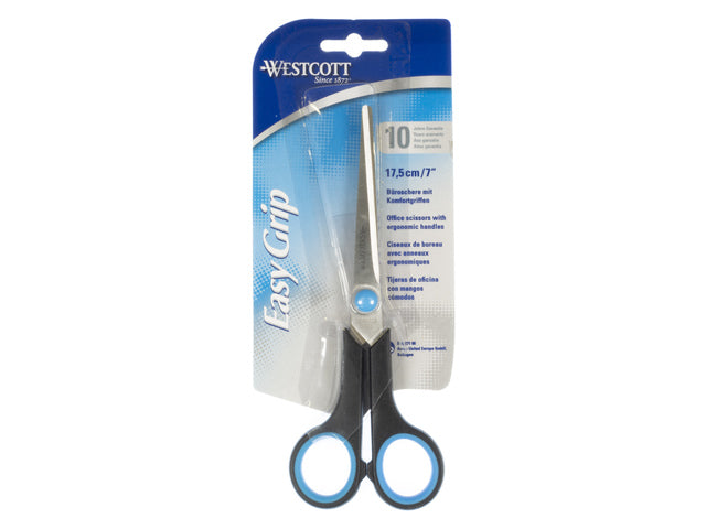 Schaar Westcott 18cm Easy Grip RVS soft grip