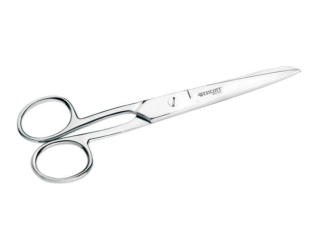 Schaar Westcott 13cm RVS glanzend linkshandig