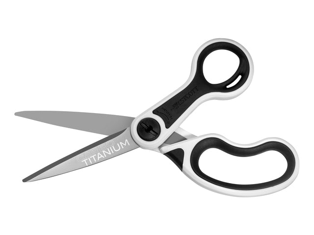 Schaar Westcott Carbo Nitride 20,4cm zwart op blister