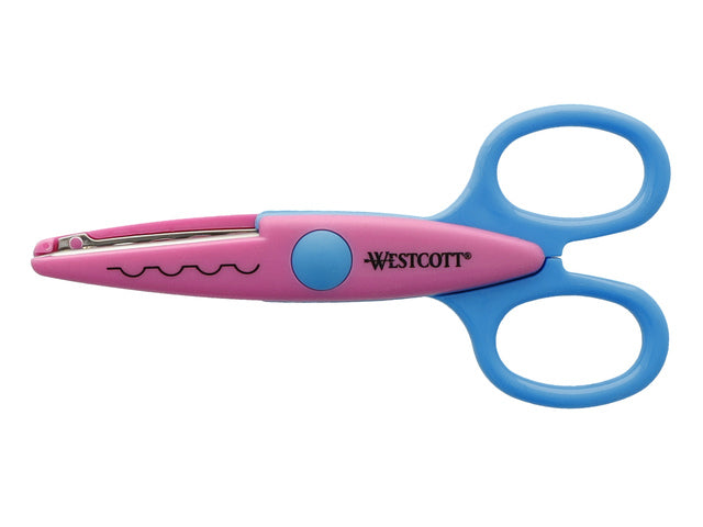 Figuurschaar Westcott 14cm set á 6 stuks assorti motieven