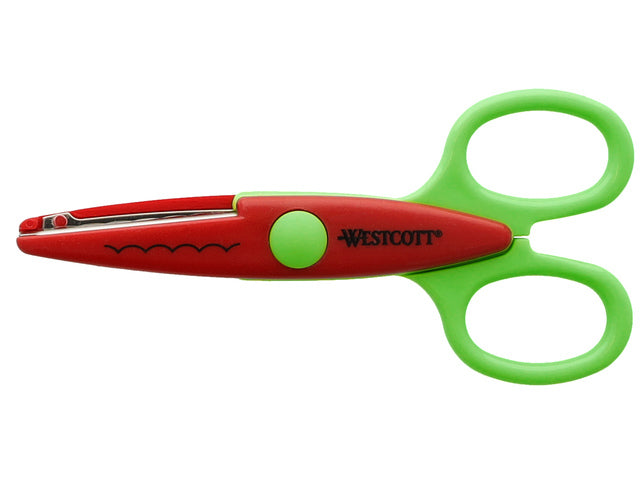 Figuurschaar Westcott 14cm set á 6 stuks assorti motieven