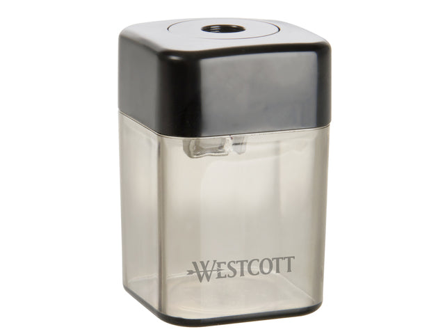 Puntenslijper kunststof enkel zwart