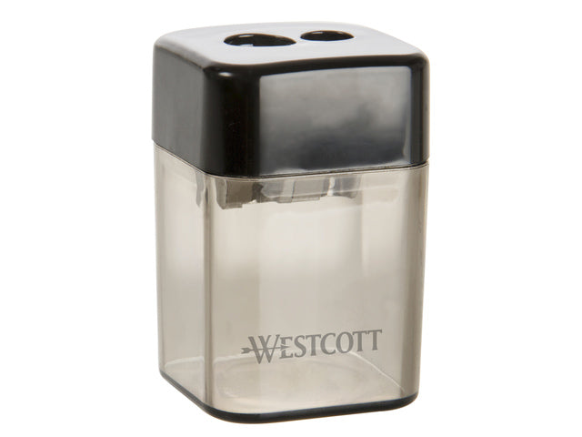 Puntenslijper kunststof dubbel zwart