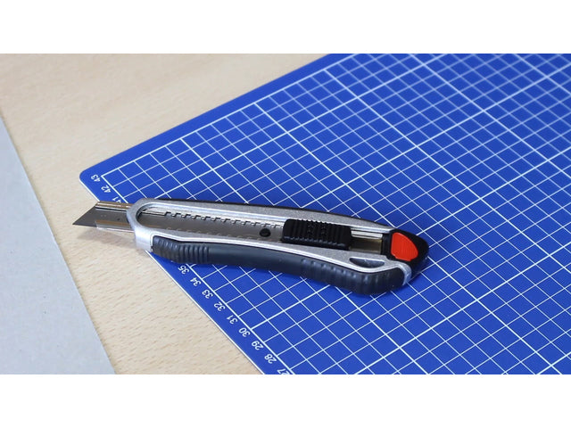 Snijmes Westcott 18mm aluminium met schuifsluiting