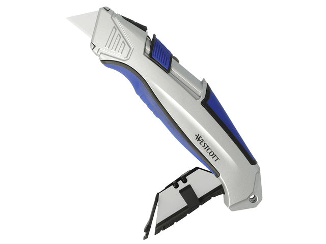 Snijmes Westcott 19mm Veiligheid keramiek mes blauw/zilver