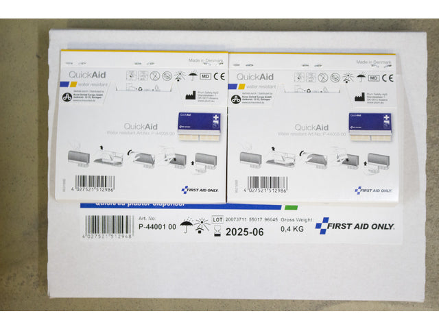 Pleister dispenser First Aid Only 90 stuks waterproof