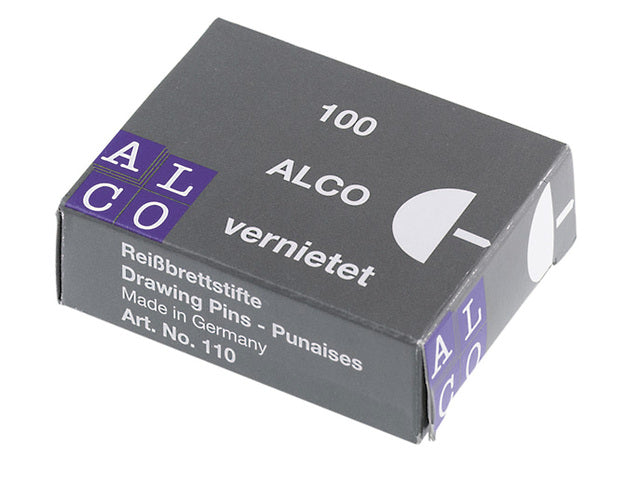 Punaises Alco 9mm messing doos à 100 stuks