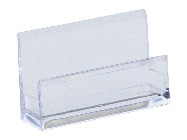 Visitekaartjeshouder Alco 103x60x30mm acryl transparant