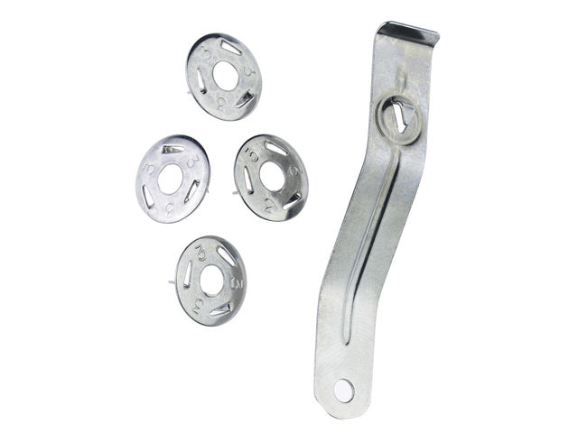 Punaises Alco gehard 3-punts met hevel doos a 100 stuks