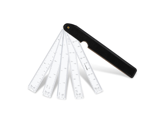 Waaierliniaal Aristo schaal 1:10:15:20:25:30:33 1/3 :40:50:75:125