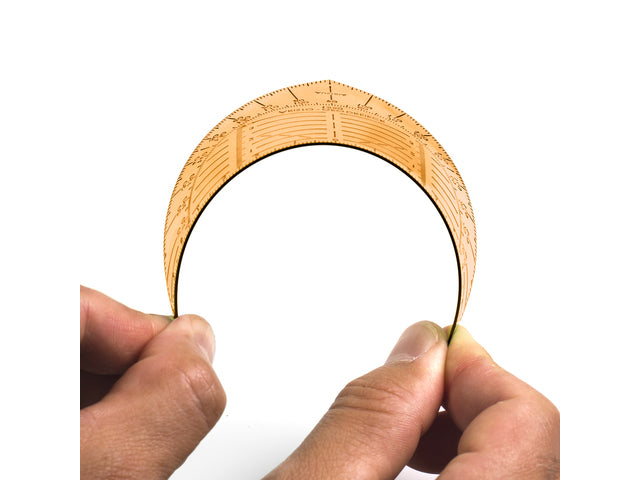 Geodriehoek Aristo 14 cm flexibel onbreekbaar