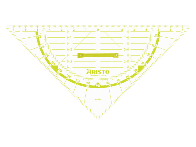 Geodriehoek Aristo 80 cm voor schoolbord