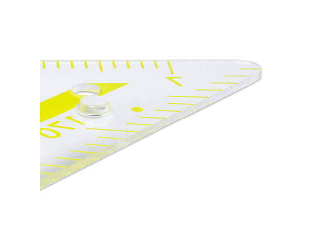 Tekendriehoek Aristo voor schoolbord 80cm