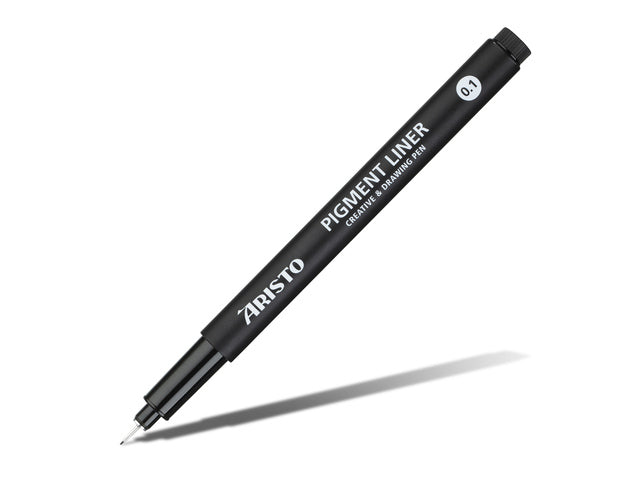 Pigmentliner Aristo 0,1mm zwart GeoCollege