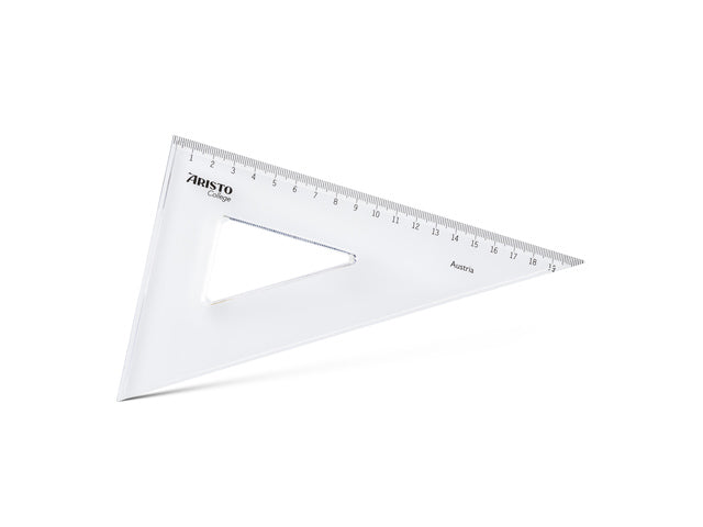 Driehoek Aristo 20cm 60°/30° GeoCollege