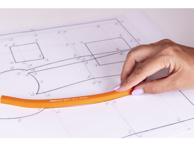 Buigbare liiaal Aristo FC50 kunststof met loodkern