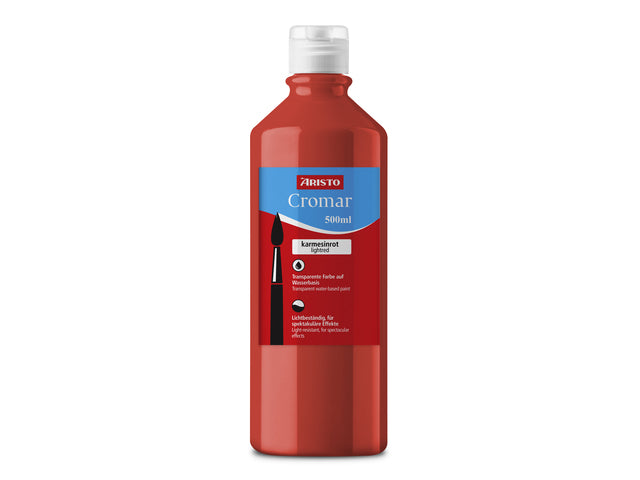 Verf Aristo Cromar 500ml karmozijn rood