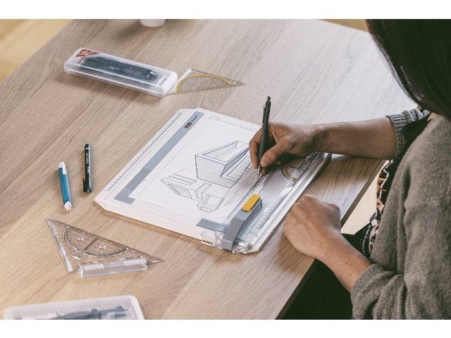 Tekenbord Aristo GEO A4 mit kostenlosem Download