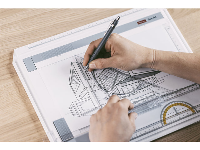 Tekenbord Aristo GEO A4 mit kostenlosem Download