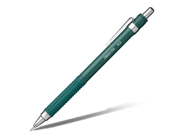 Vulpotlood Aristo Mystic groen 0,5 rubberen grip, metalen clip
