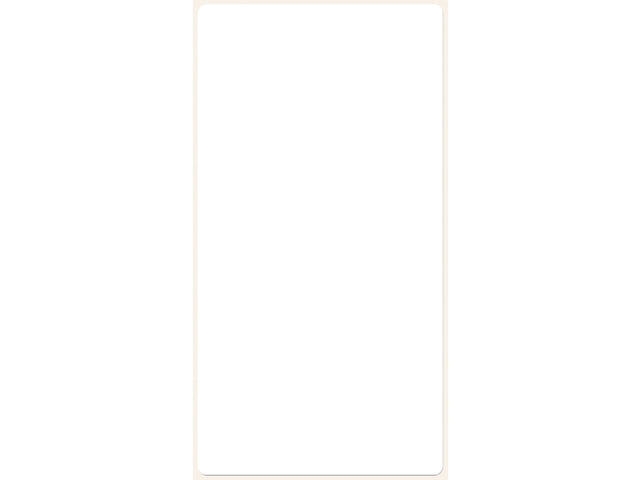 Etiket Zweckform 98x51mm met blister en 6 etiketjes