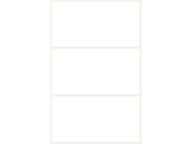 etiket Zweckform 98x51mm met pakje a 84 etiketjes