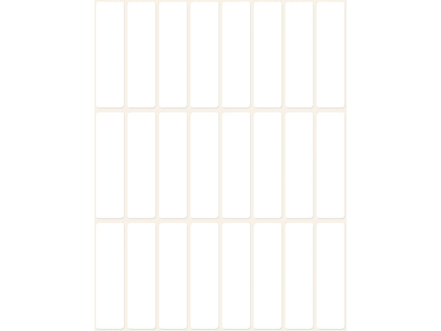 Etikett Zweckform 50x14mm mit Packung mit 672 Etiketten