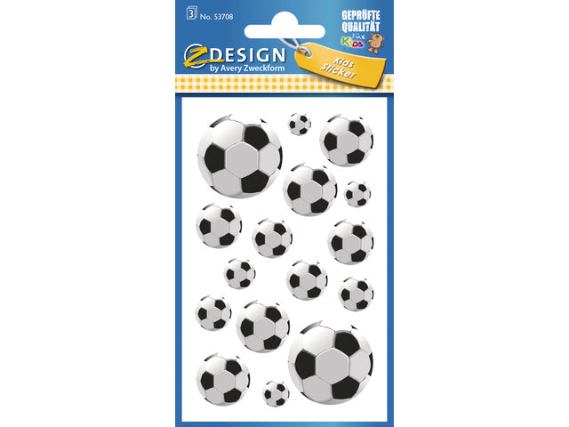 Papieraufkleber Z-Design Kids, 3-teilig