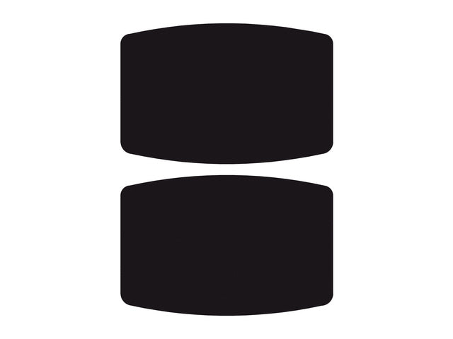 Etiket voor bordkrijt Avery 10 stuks 95x63mm