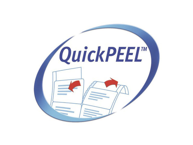 inkjetetiket Avery 63,5x29,6mm transparant 25 vel 27 etiketten per vel