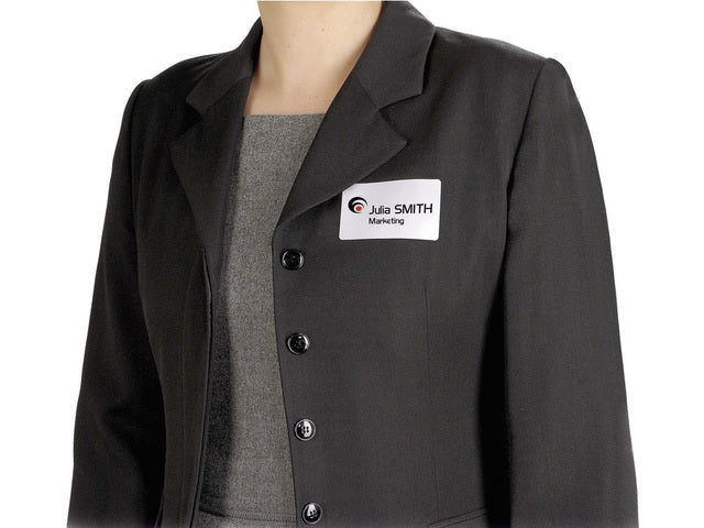 badge etiket Avery 50x80mm 20 vel 10 etiketten per vel wit