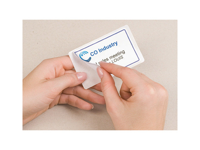 badge etiket Avery 50x80mm 20 vel 10 etiketten per vel wit