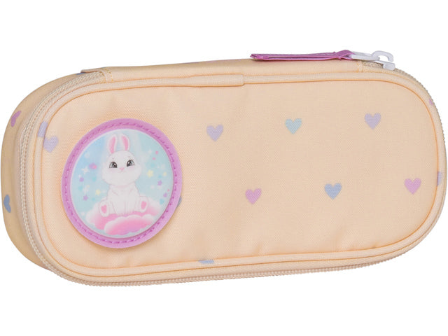 Etui Beckmann ovaal Leeg Geel Hart geel