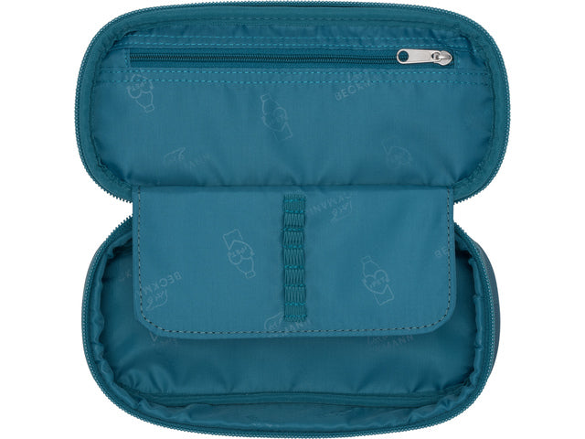 Etui Beckmann ovaal Leeg Jungle Game groen