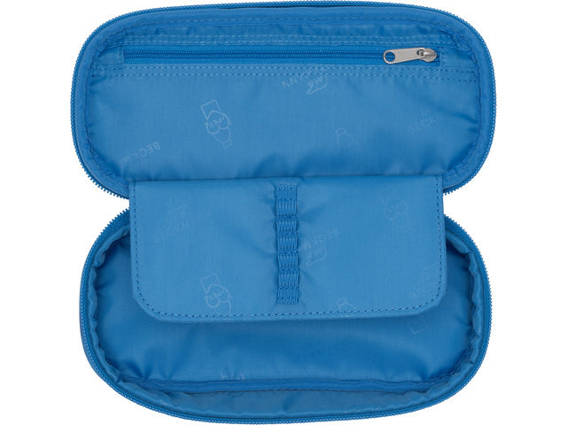 Etui Beckmann ovaal Leeg Oceaanblauw