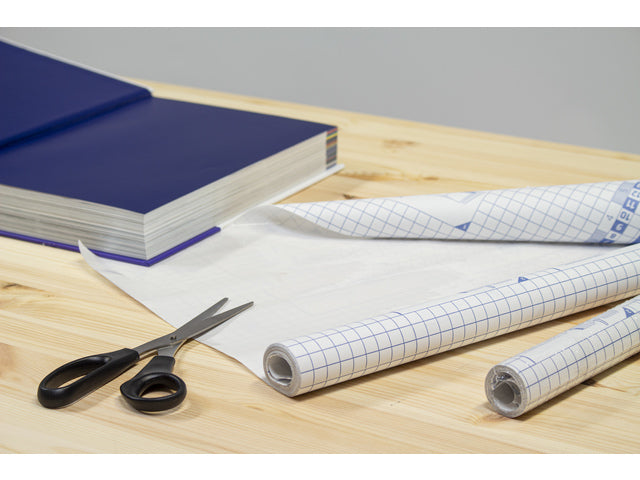 Kangaro boeklon zelfklevende kaftfolie 33 cm x 25 mtr